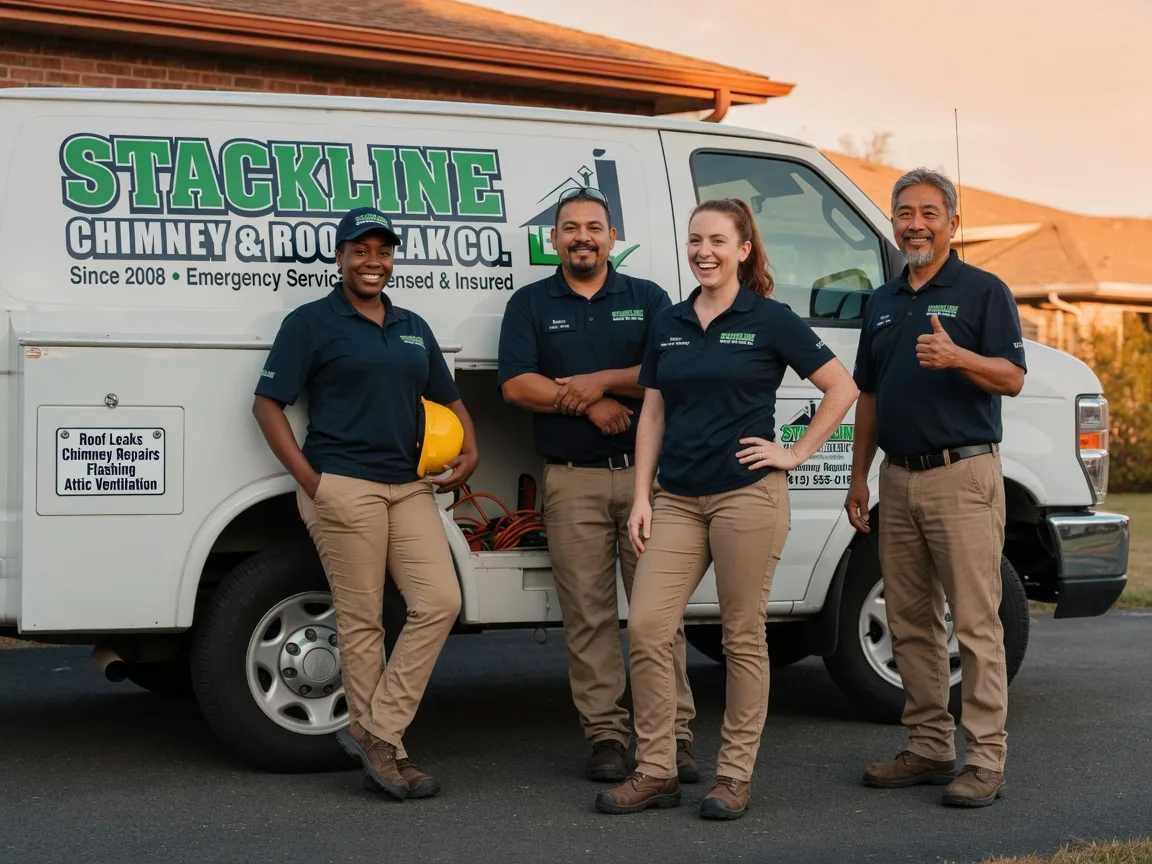 Chimney flashing repair company in Biscoe, AR